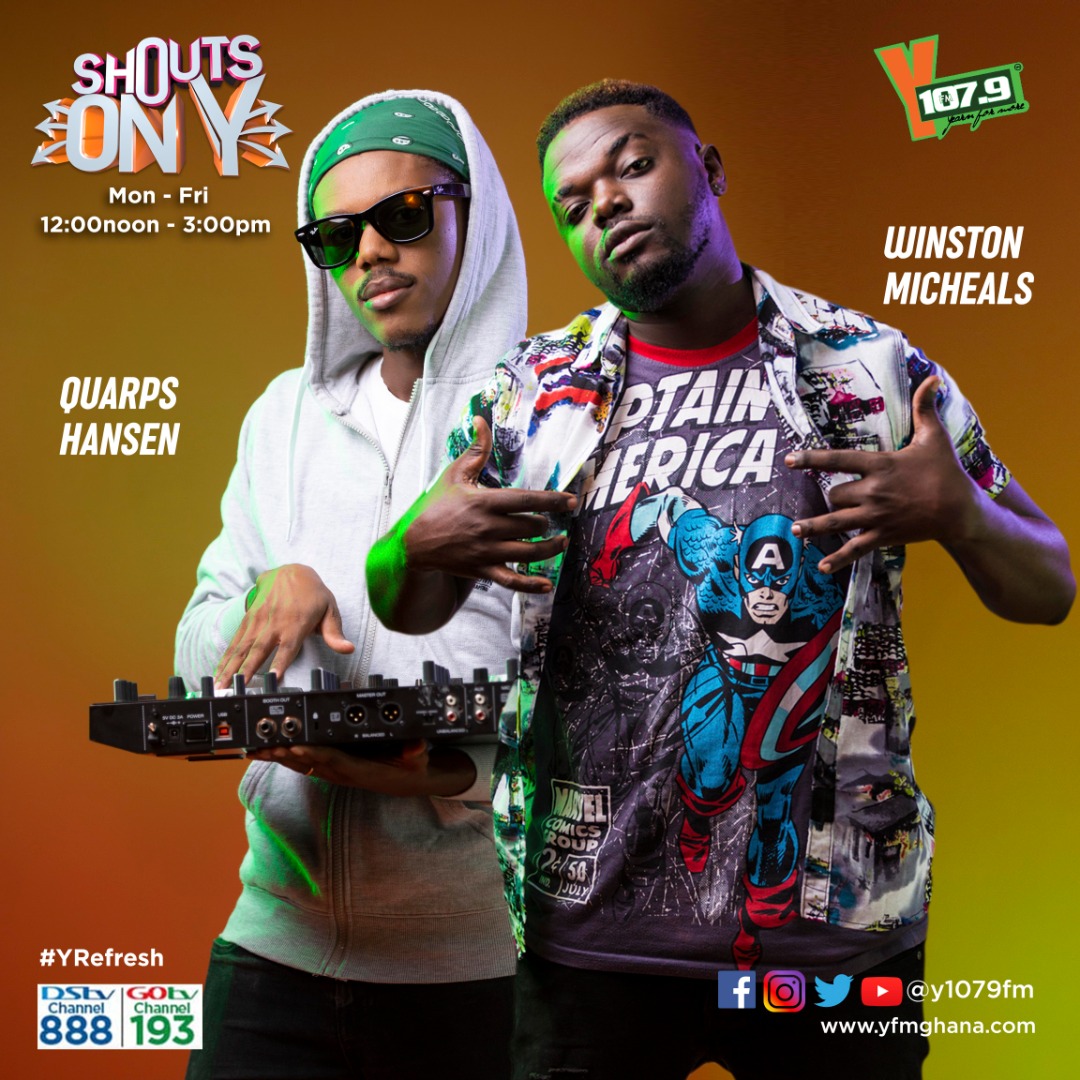 Y1079FM's tweet image. Waving goodbye to August in style on #ShoutsOnY w/ @winstonmicheals &amp;amp; @quarpshansen!

#CashFlowMonday - shoutout your homies grinding with you! 0202222073 📲 

#YRefresh