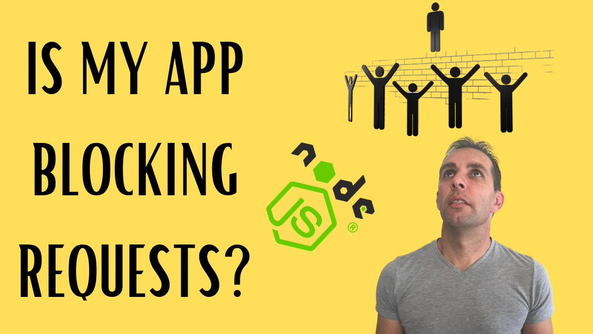 JohnJardin's tweet image. Just published the 4th video of my “Node JS Performance Optimizations” series.
In this video you learn how to test the availability of your API Server.
youtu.be/JwFDEJj3CKM
#nodejs #javascript #js #performance