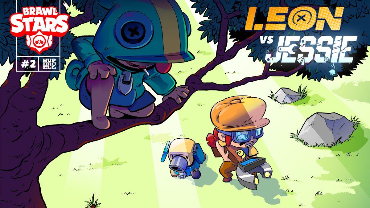 Brawl Stars On Twitter Would You Rather Have Leon S Invisibility Or Jessie S Intelligence - image leon brawls star