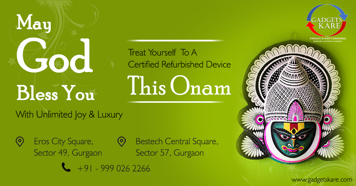 Gadgetskare's tweet photo. Visit the best store for certified refurbished gadgets this Onam and buy a laptop, smartphone, smartwatches, tablets, and other devices at rock-bottom prices.
#appleiphone #iwatch #laptops #macbook #applelaptops #androidphones #refurbishedgadgets #onamcelebration #onam2020 https://t.co/3aQWeEK9Bo