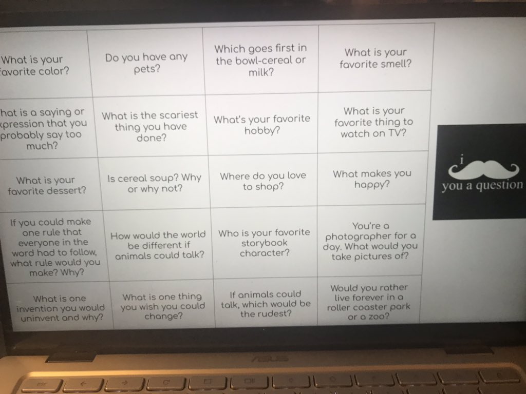 SCosta63's tweet photo. Last Week’s Peak Moment: Listening to students take the lead during our conversation by asking their group members questions. Interestingly, not one student thought cereal is soup! Looking forward to what this week brings! https://t.co/Zpx1YRoYt1