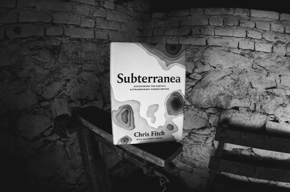 It's Subterranea publication week   https://www.hive.co.uk/Product/Chris-Fitch/Subterranea--Discovering-the-Earths-Extraordinary-Hidden-Depths/24950979So I'm going to share a few awesome stories I discovered about the underground world...