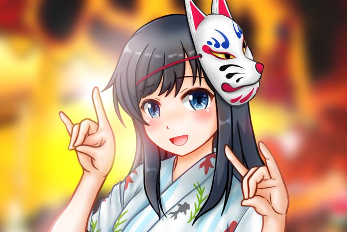 「狐さんですよ!こんこん」

(*'ω`*)朝潮ちゃん楽しそうだなぁ…うんうん。
#朝潮 #艦これ 