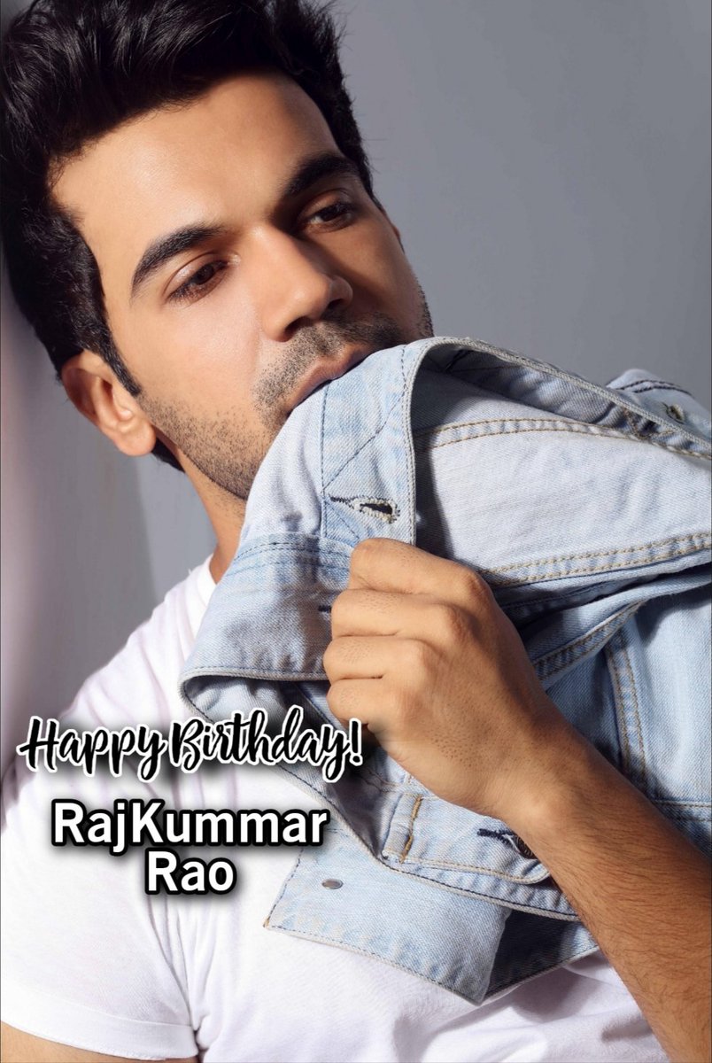 Happiest Birthday <a href="/RajkummarRao/">Rajkummar Rao</a> ! 🌟 Keep shining always.
#HappyBirthdayRajkummarRao
