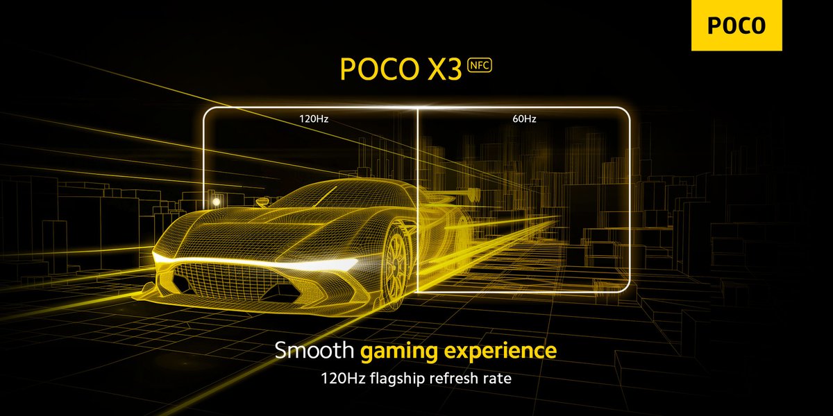 POCOGlobal's tweet photo. 🤩 Exactly The XXX You Need 🤩

Smooooooth
vs
S  m  o  o t   h

Is 120Hz #ExactlyWhatYouNeed when it comes to smartphone displays?

Watch the #POCOX3 NFC launch event on September 7th, 20:00 (GMT+8). https://t.co/OJEyrtmKzz