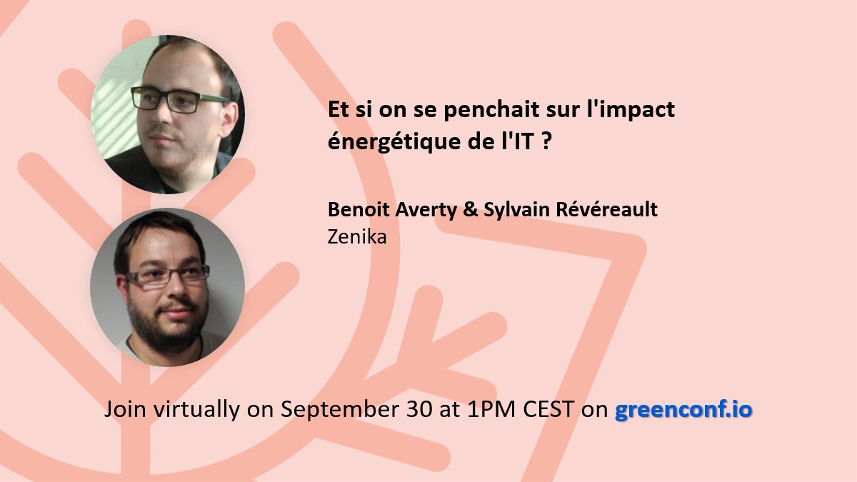 🎙️Talk alert #GreenConf 🎙️

"un film sur Netflix consomme l'équivalent de 1000 ampoules allumées pendant 1 heure"

Et si vous aussi vous voulez calculer votre usage quotidien ? <a href="/srevereault/">Sylvain Révéreault</a> et <a href="/Kaidjin/">Kaidjin</a> vous montrent comment faire

 ➡️eventbrite.fr/e/greenconf-su…