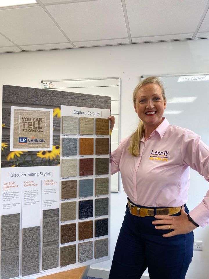 🎡Ruth just looking at the 21 different colours you can have a lodge clad in. Her favourite is Midnight Blue. What's yours?

Take a look at the colours at canexel.co.uk

#CustomiseYourLodge #HolidayLodgesForSale