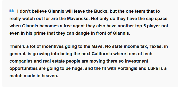 美媒：被快艇淘汰之後，Cuban決心要在休賽期將字母哥帶到獨行俠！-黑特籃球-NBA新聞影音圖片分享社區