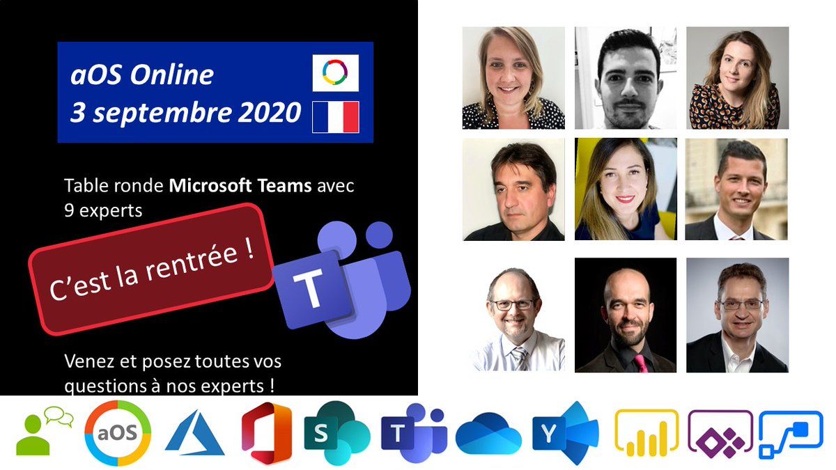 h4dn355's tweet image. C&apos;est la rentrée #aOSOnline 🚀

🎓Jeudi 3 rejoignez nous pour une table ronde exceptionnelle avec des expert·es #MicrosoftTeams avec des #REX et #partages

💡Au fait ... C&apos;est gratuit 
👉Foncez vous inscrire eventbrite.fr/e/inscription-…
+cc @aOSComm