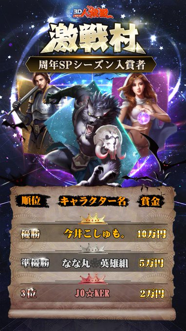 3d人狼殺 19年新たな3dボイスチャット人狼ゲームのニュース 最新つぶやきまとめ Iphoneアプリ Applion