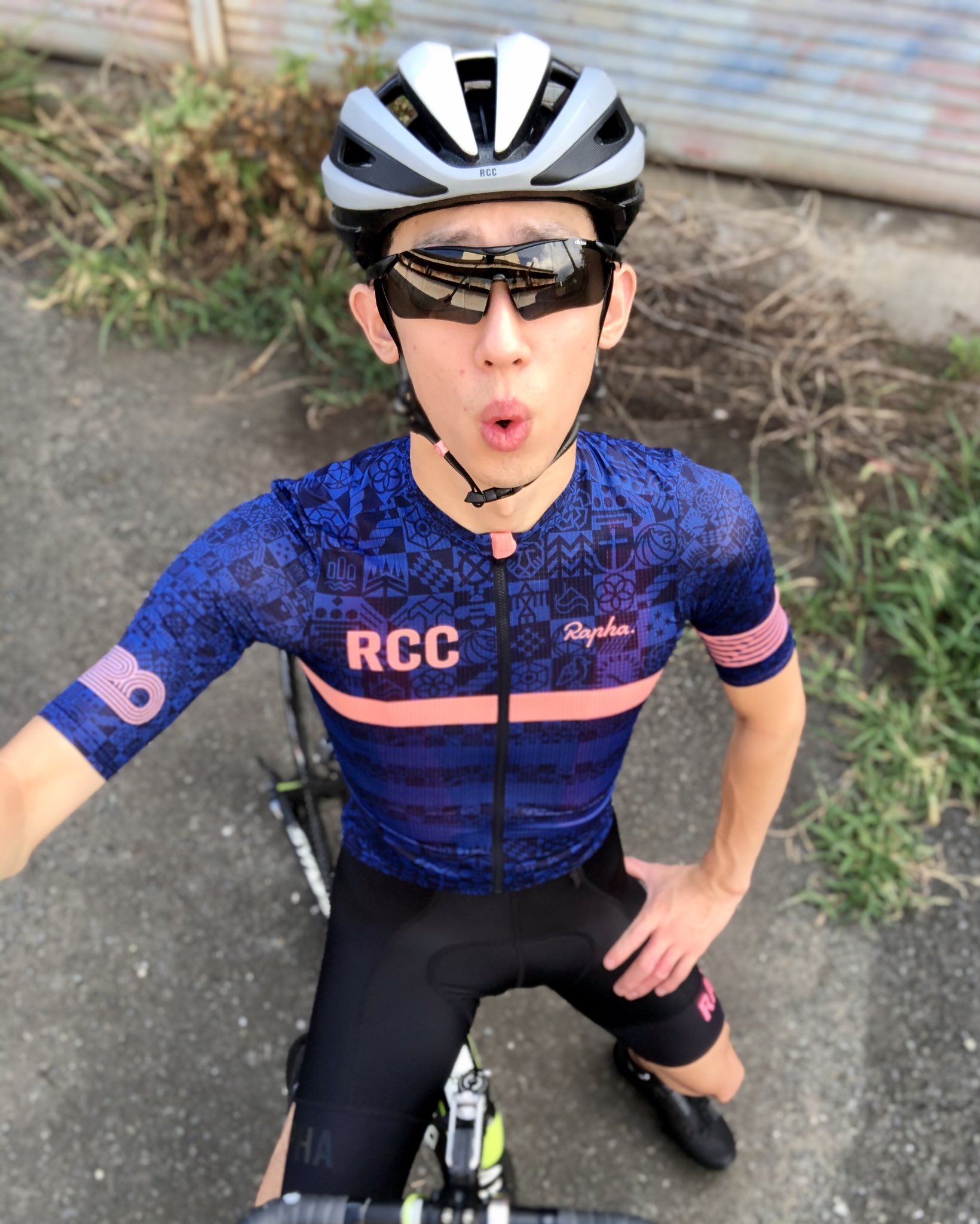 Rapha RCC限定 エアロジャージ Sラファ - ウェア