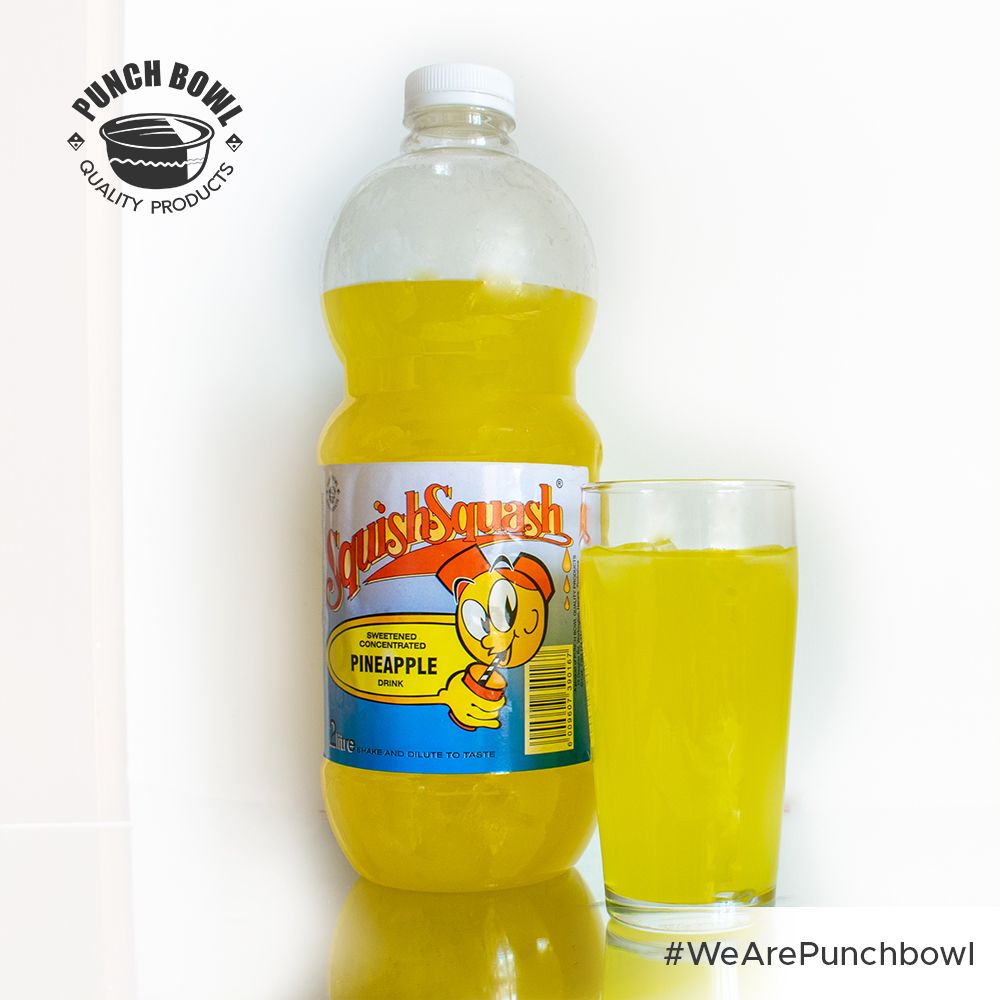 Perfect for any day. Squish Squash Pineapple is a fruity &amp; delicious way to add some flavour into your day.