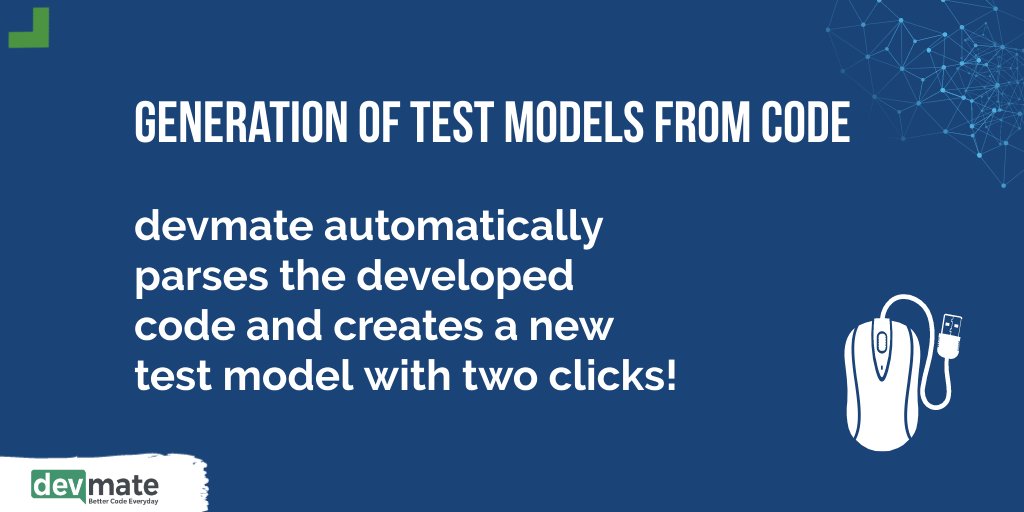 devmateSoftware's tweet image. Test devmate for free and experience the new world of unit-testing:
freetrial.devmate.software

#devmate #unittesting #programming #softwareengineering #softwaredeveloper #coding #bettercode #developers #softwarequality #100daysofcode #automatedsoftwaretesting