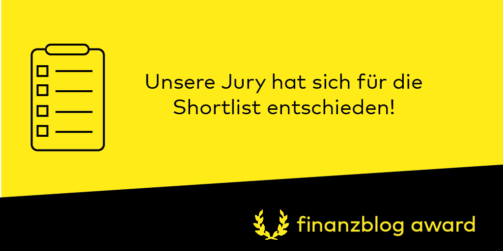 Die #Jury hat entschieden und 13 Blogs für den finanzblog award 2020 nominiert – wir gratulieren allen Nominierten und freuen uns auf die Preisverleihung am 22. September. Hier geht es zur Shortlist ➡️ bit.ly/32HTCDU