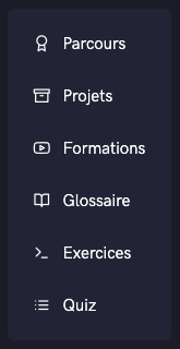 ThibaultHoudon's tweet image. Qu'est-ce qui change avec la version 2.0 de #Docstring ?
Tout est beaucoup plus modulaire 🏗
Les formations ont été découpées en de plus petits modules et les exercices et quiz ont également été extraits.
On a également rajouté des projets et des glossaires 📒