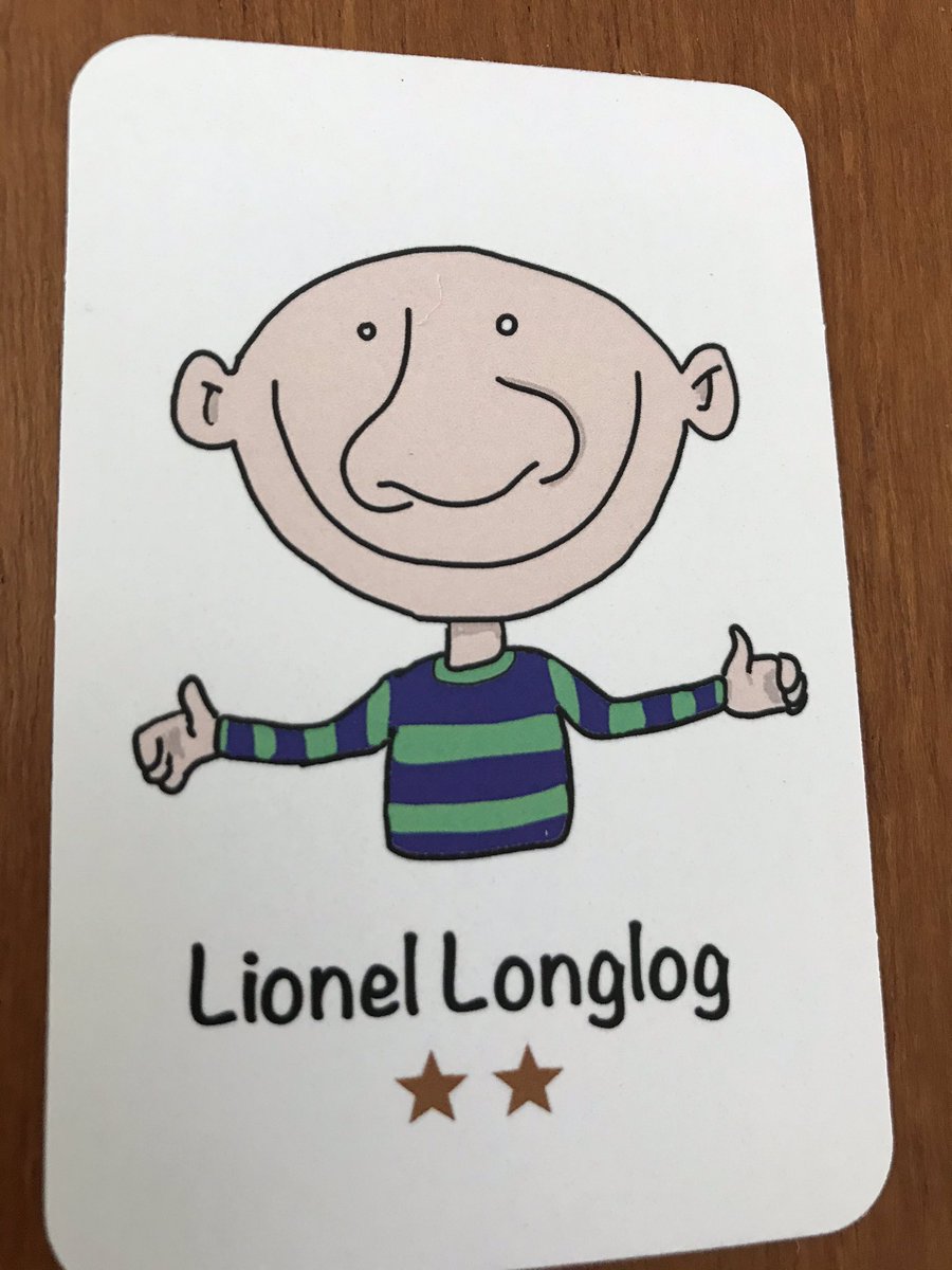 This is Lionel Longlog, the very first Pooman card I drew. He’s very proud of his achievements. pooman.co.uk