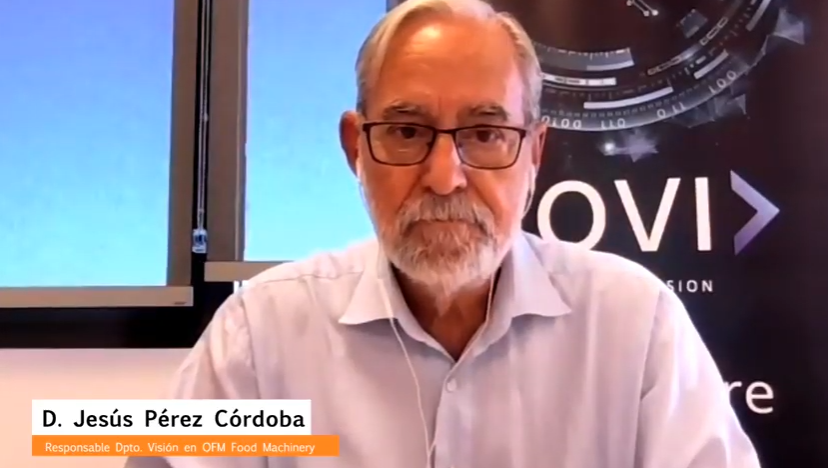 Tiempo ahora para Jesús Pérez, de #OFM, quien explicará el funcionamento del prototipo selector de #almendraamarga, que ha desarrollado su empresa #NoAlmendraAmarga
