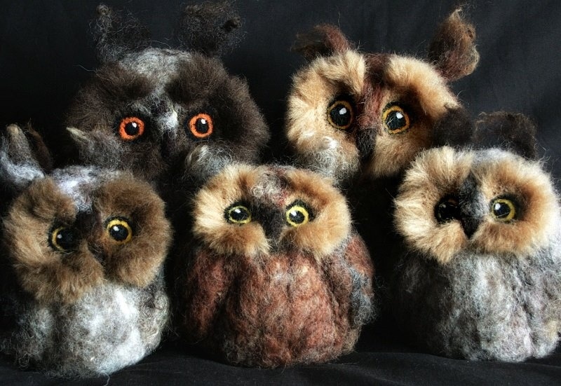 QuirkyWorkshops's tweet photo. Escape the rain this Wednesday &amp; be creative . . make Needle felt OWLS at Greystoke nr #Ullswater, Penrith in our lovely new Covid-secure workshop barn, £75inc lovely lunch,  Please see https://t.co/NvXBwKpbtV .. if booking 2 places £55each pls call 017684 83984  #notjustlakes https://t.co/Jyemjkmobe