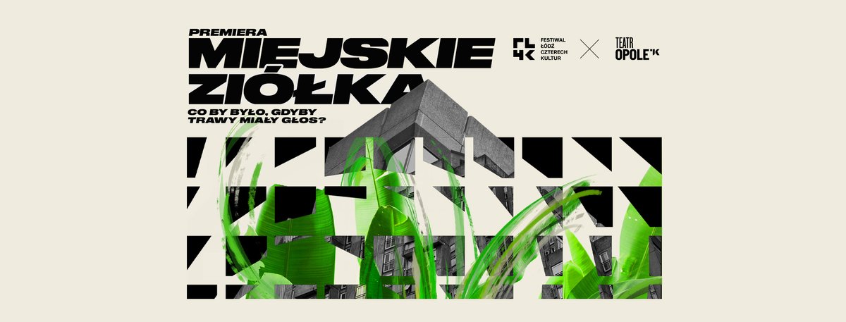 Już za chwilę startujemy :) Sezon 2020/2021 czas zacząć :D
Na pierwszy ogień premiera spektaklu #MiejskieZiółka w reż. #NataszaSołtanowicz podczas #FestiwalCzterechKultur w Łodzi 

#teatropole #premierawteatrze #łódźczterechkultur #chodźdoteatru #nowysezonwteatrze