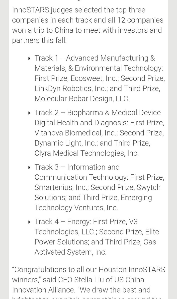 9. For what?? China literally has US companies pitching their latest and greatest innovations and technology in order to get a free trip to China???  #ChinaGate isnt over.