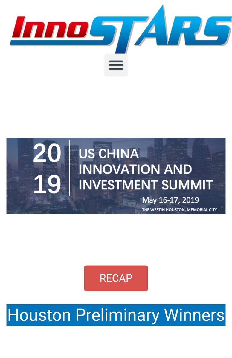 3. May '19 - with the MoU signed, Mayor Adler of Austin participates in and promotes Innostars. "Hosted by the U.S.-China Innovation Alliance, InnoSTARS was launched in 2017 with the goal to support US small businesses to link up with all kinds of business resources in China."