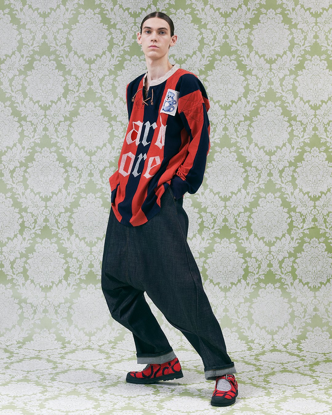Vivienne Westwood ラガーシャツ L赤青ストライプ Vivienne Westwood on X: 
