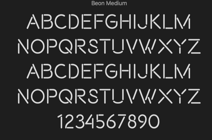 ☼beon https://www.1001fonts.com/beon-font...
