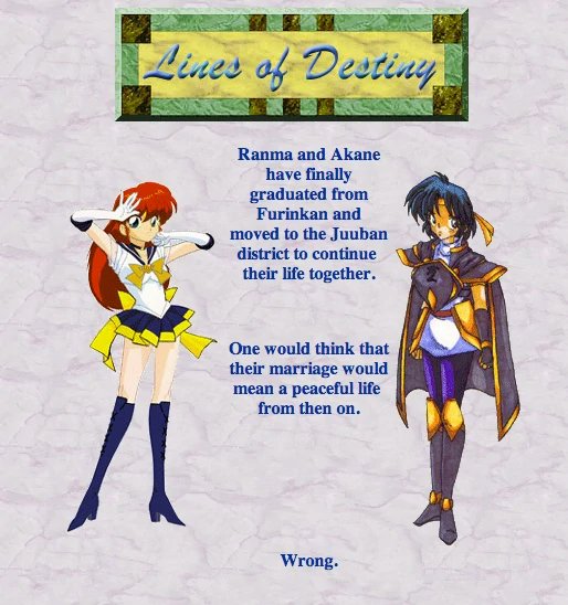 Now to explain my anime fandom I'm a toonami kid for better or for worse and Ranma is sandwhich between that era of the early fandom and mine, it was also very big on the internet and I wonder what the hell is it.