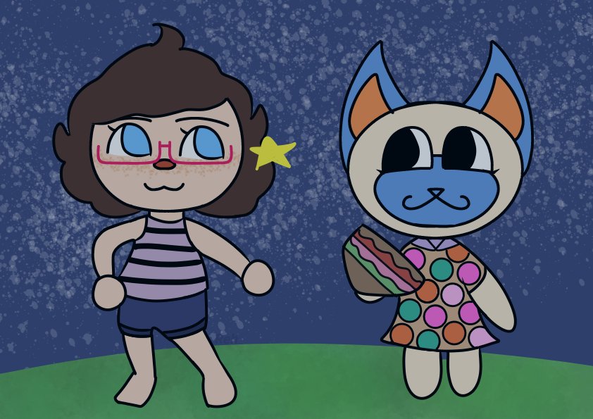 Rehsehthenerd's tweet photo. Mitzi and I hanging out
#AnimalCrossingNewHorizions
#animalcrossing
#acnh https://t.co/B4jqhntBfb