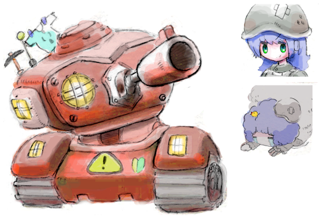 ちび戦車のtwitterイラスト検索結果