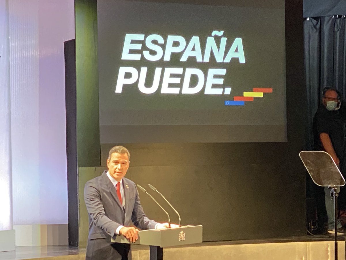 Hoy estamos en la conferencia que ⁦<a href="/sanchezcastejon/">Pedro Sánchez</a>⁩ está dando en la ⁦<a href="/CasaDeAmerica/">LaCasaDeAmérica</a>⁩ ⁦<a href="/upta_es/">UPTA España</a>⁩.
propuesta para salir de la crisis sanitaria y económica.
Los autónomos necesitamos certezas.
Esperemos que se cumplan los planes.