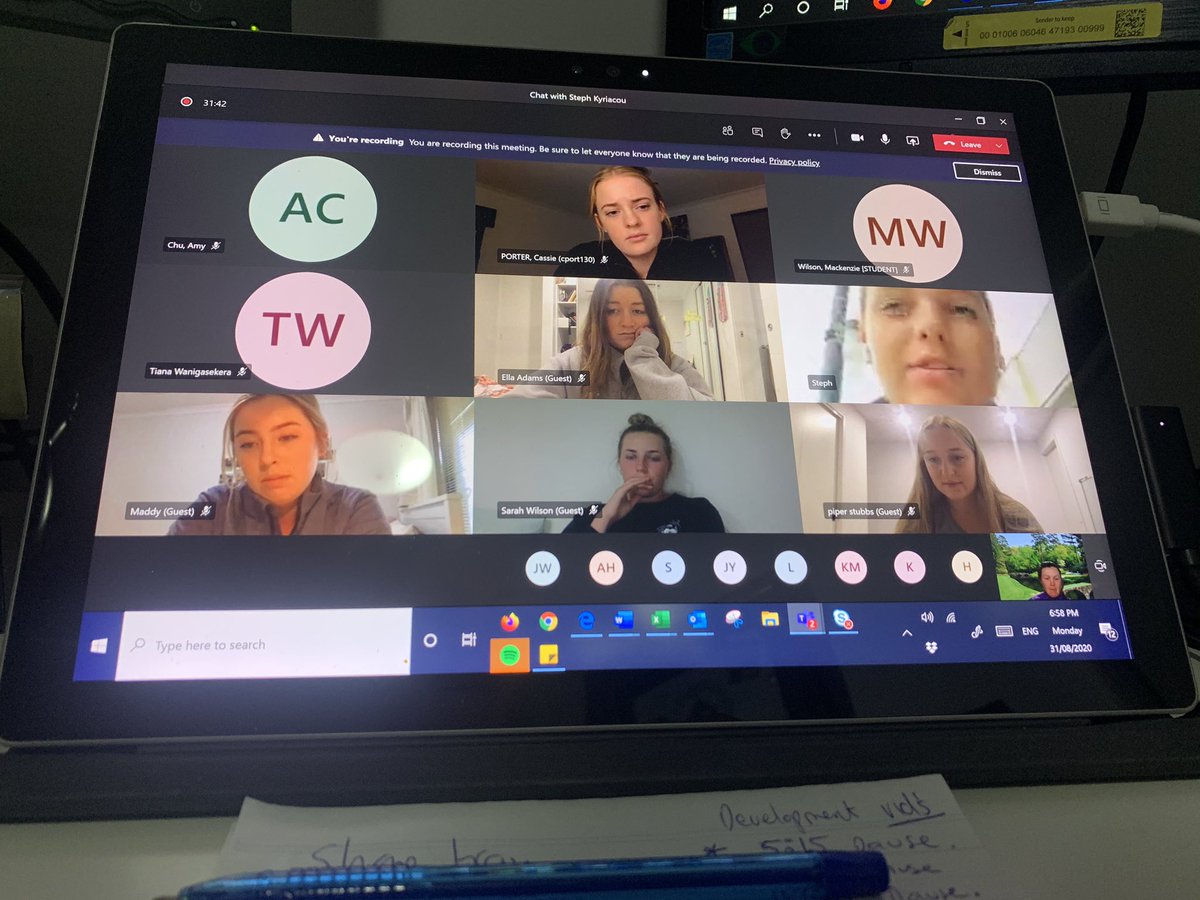 Was great to have @Stephkyriacou2 join a chat with <a href="/GolfAust/">Golf Australia ⛳️</a> HP girls from around Aus!! She was in these squads only a few months ago- now playing full time on <a href="/LETgolf/">Ladies European Tour</a> passing on some great knowledge &amp; left this group very motivated!! <a href="/GolfNSW/">Golf NSW</a> @ALPGtour <a href="/GolfWestAust/">GolfWA⛳️</a>