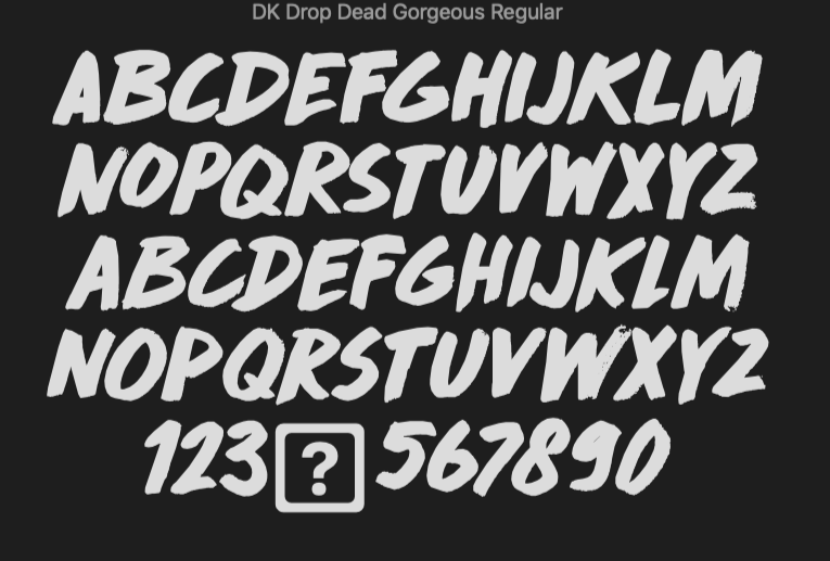 ☼dk drop dead gorgeous https://www.dafont.com/dk-drop-d... moonlight serenade https://www.dafont.com/dk-moonli... paradise lost https://www.dafont.com/dk-paradi...