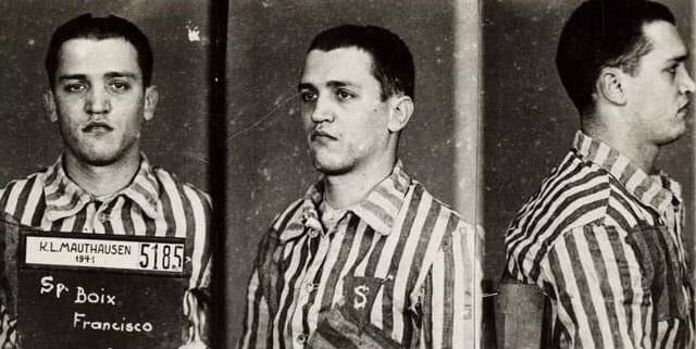 IUMemoria's tweet photo. 🔻 #TalDíaComoHoy hace 100 años nacía Francesc Boix, militante de las JSU y prisionero en el campo de exterminio nazi de #Mauthaussen 

Arriesgó su vida fotografiando las atrocidades nazis y ocultando los negativos. Fueron claves en los juicios de Nuremberg. 

Honor y gloria ✊🏼 https://t.co/Fsks5efHyp