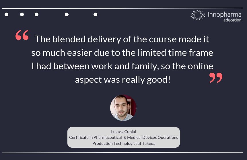There has never been a better time to upskill/reskill for the pharma or medtech industries. Our courses are delivered part-time, through blended learning meaning there is minimal disruption to your life.
Limited funded places left, apply now: bit.ly/3hKty1o