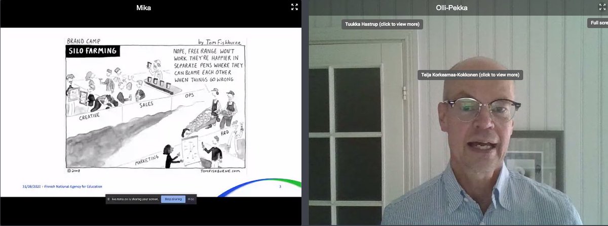 If we see the word as a machine, that is all it is. 
"We need agile thinking to live in a world where change is constant."
<a href="/Heino1Olli/">Olli-Pekka Heinonen</a> <a href="/scanagile/">ScanAgile24</a> #scanagile