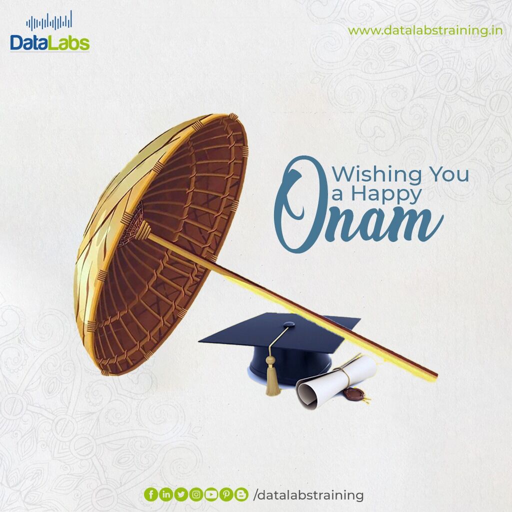 DataLabTraining's tweet image. Wishing you all a prosperous and happy Onam!
#onam #datalabs #onam2020 #datascience #datascientist #datasciencetraining #datalabs #artificialintelligence