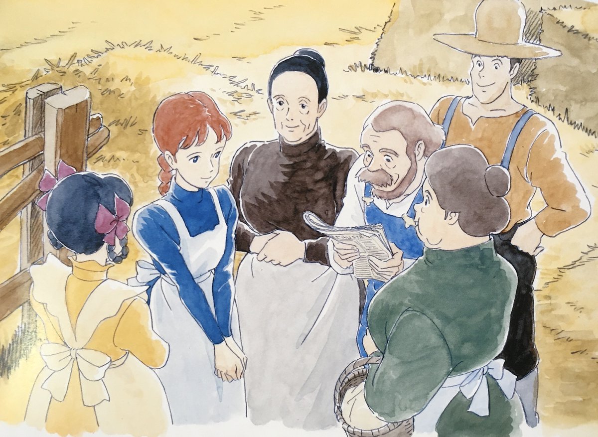 P*t様 赤毛のアン 直筆 原画 受け止め P*t様 赤毛のアン 直筆 原画 受け止め