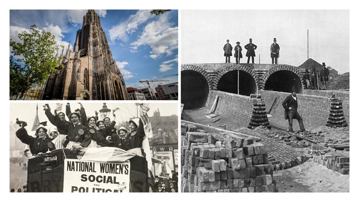 These examples include the long-term vision of movements like the Suffragettes, Ulm Minister in Germany (started 1377, finished 1890), and the Victorian sewers designed by engineer Sir Joseph Bazalgette (still used today). What are your favourite eg.s of  #cathedralthinking? 2/2