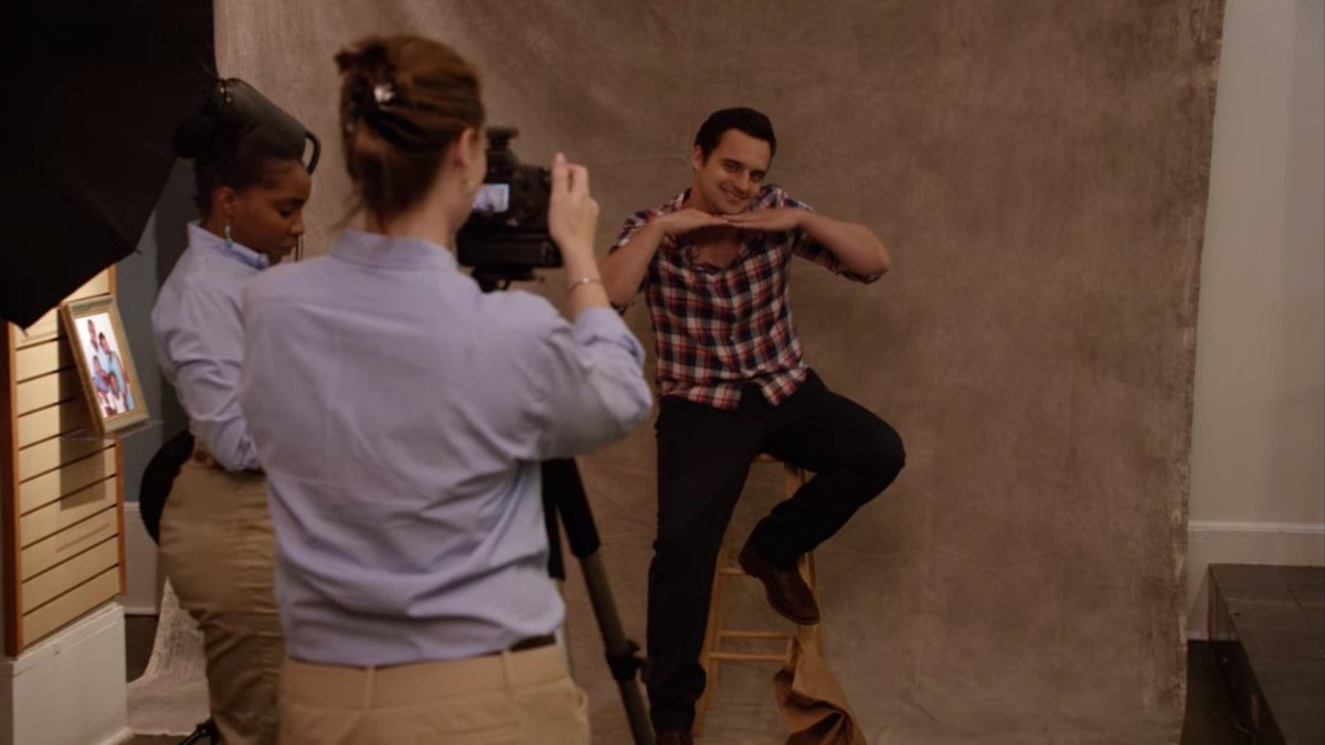 out of context new girl tweet media