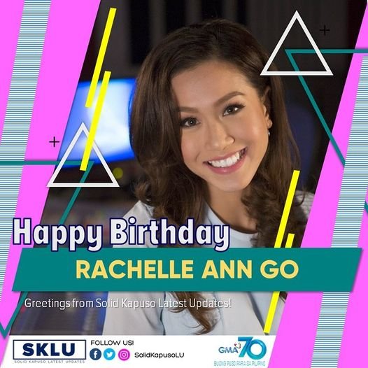 Happy Birthday to our well-loved Broadway star, Ms, RACHELLE ANN GO! Many more birthdays to come, Kapuso.   