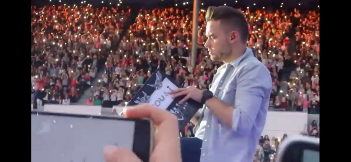 so on 27.6.2015 at the OTRA show in Helsinki during SOML a book was thrown on stage