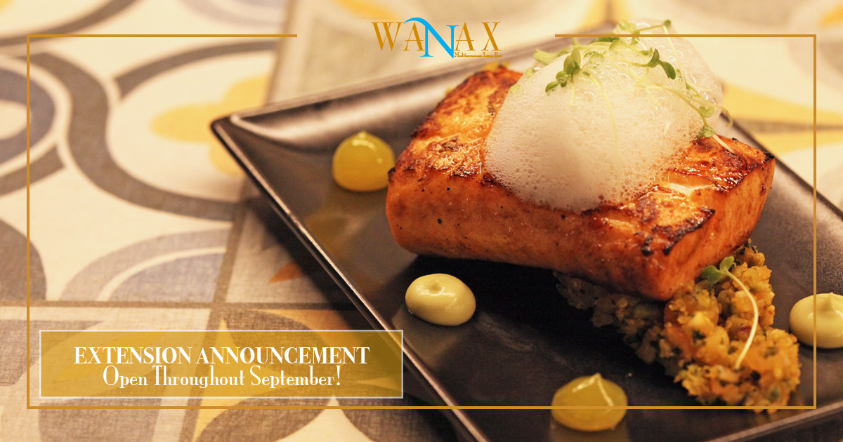 On their nights off, our Chefs perfect their recipes...
From our Fish Tapas Section, Sous-vide Salmon on a bed of Saffron Quinoa Pilaf with Pistachios and candied Orange garnished with Avocado Purée &amp; Lemon Foam
Reserve your table in September, ☎️25321000 <a href="/PoseidoniaH/">Poseidonia Hotel</a>