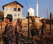 157/166Indian Army was deployed to flush out the terrorists. On Oct 15, 2 battalions surrounded the shrine and laid siege.Operation Blunder was underway."We'll tire them out," was the idea.Unfortunately, the militants had come prepared. They weren't going to tire easily.