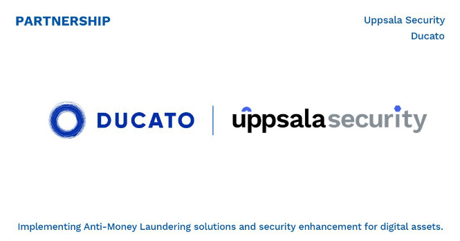 DUCATO_DeFi's tweet photo. Uppsala Security signs a MoU with DUCATO, a Hybrid DeFi 2.0 Protocol

https://t.co/naaMTPJ2x5

#DUCATO #DeFi #UppsalaSecurity #Blockchain #protocol #MoU https://t.co/YXlJ8bUPkw