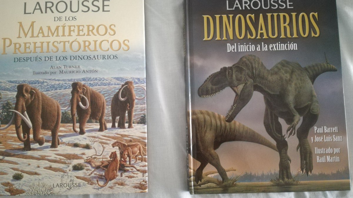 Empleado Radar adolescente Javier Salas Herrera on Twitter: "¿Buscáis libros sobre paleontología y no  sabéis por cuales empezar? Pues hoy os ayudaré enseñando parte de mi  biblioteca del paleomundo. ⏬¡Abro hilo!⏬" / Twitter