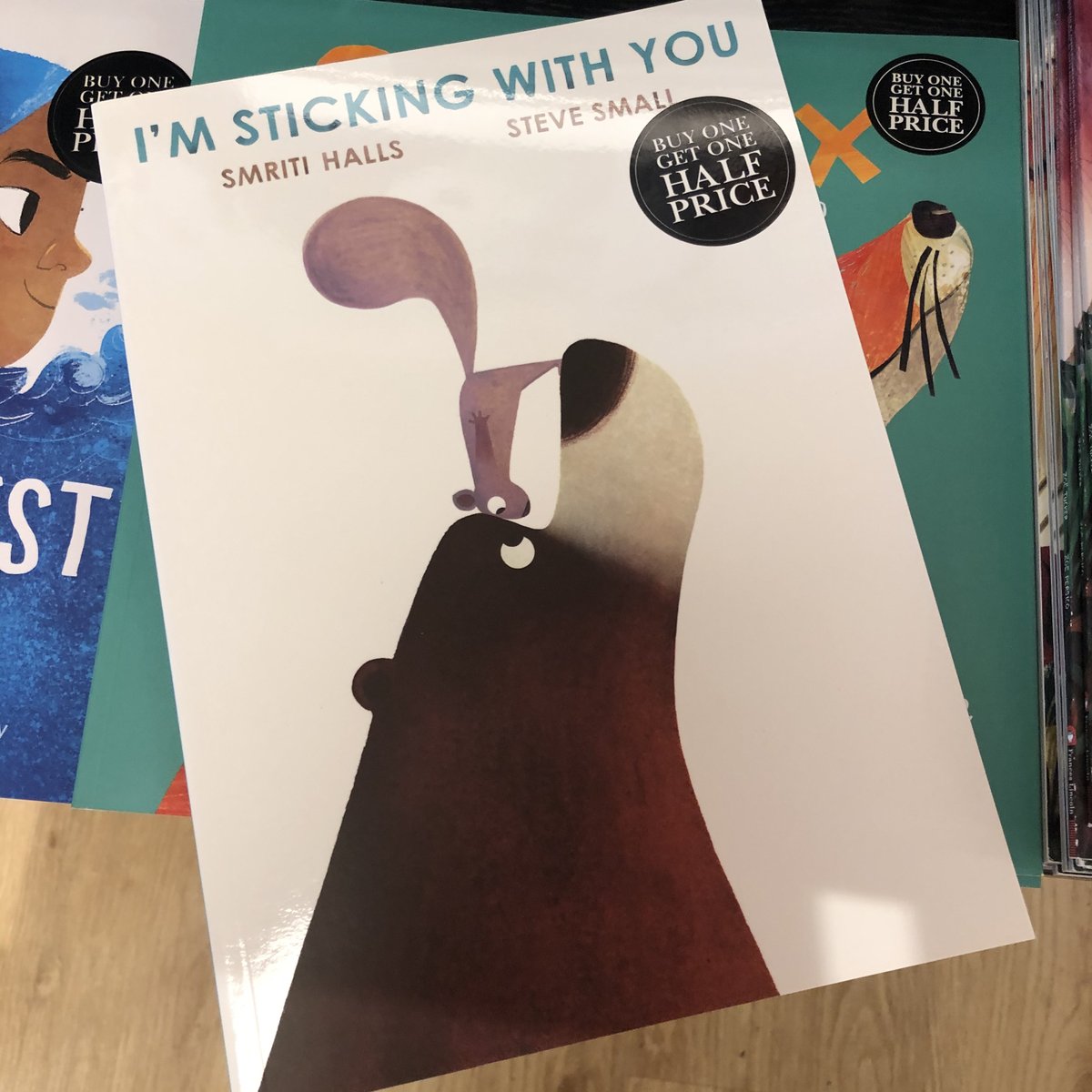 BhamWaterstones's tweet photo. And we’ve updated our picture book offer with these brand new additions!
#KingOfTheSwamp by @Emmett_Cath
#JeremyWorriedAboutTheWind by @Pamela_Butchart and @hindleyillos
#MyShadowIsPink by #ScottStuart
and #ImStickingWithYou by @SmritiPH and #SteveSmall
#WaterstonesBhamKids https://t.co/tWSmk7hDbx