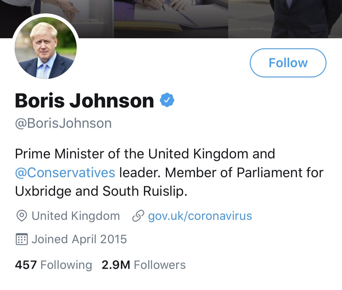 Please follow and RT and help us get as many followers as Boris Johnson.

Whatever your views on him, we believe he should be held to account when it comes to the NHS. 

You can help level the playing field and get us closer to him in just few seconds.

Thank you all x