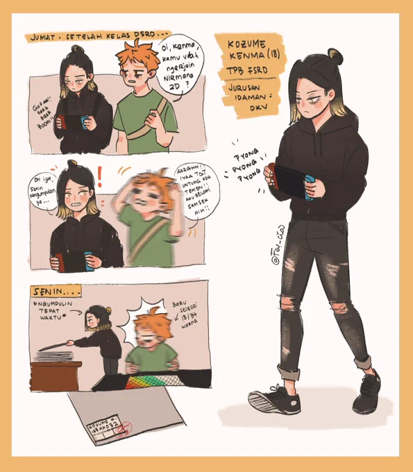 TPB FSRD I*TB Kozume Kenma !

English translation is provided :D

#haikyuu #kenmakozume #hinatashoyo 