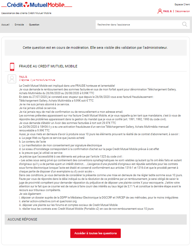 Credit Mutuel Mobile Aide Et Contact